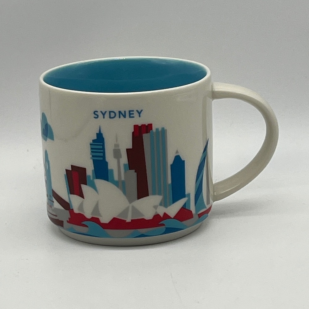 Starbucks Sydney You Are Here Collection Mug 14oz Australia Souvenir 2016 Unused